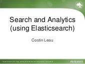 Search and Analytics (using Elastic...