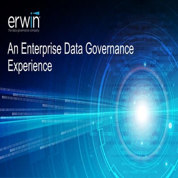 Data Governance: cos’è e perché è importante? (Elena Arista, Erwin)