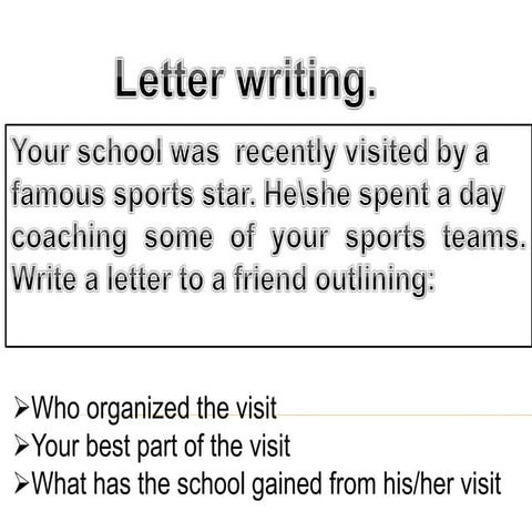 Descriptive Letter 3