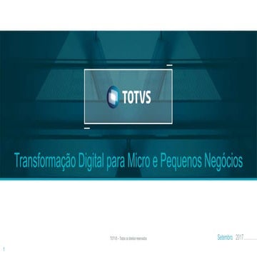 Transformação Digital para Micro e Pequenos Negócios 