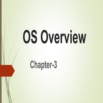 3  evolution of os
