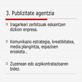 Publizitatearen eta HHPP sarrera 3....