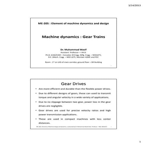 Gears and pulleys engineering diagrams | PPT