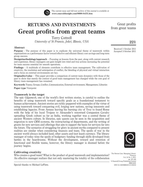3.great profits