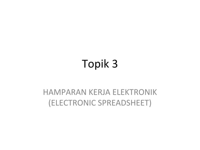 hamparan elektronik