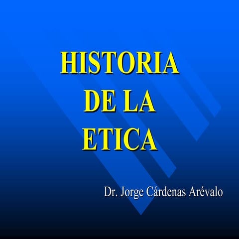 3. historia de la etica