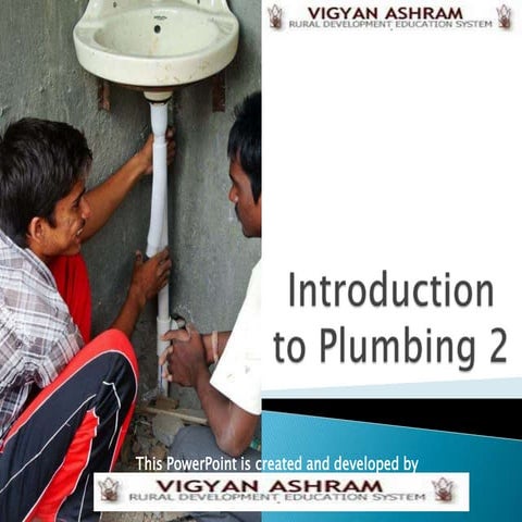 Introduction to plumbing | PPTX