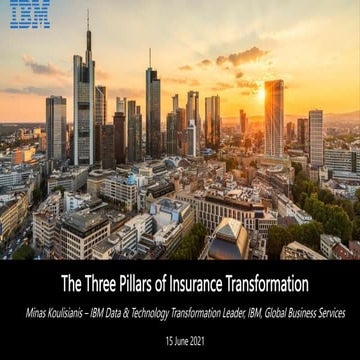 Μηνάς Κουλησιάνης, Insurance Conference 2021