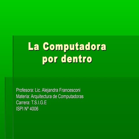 Chasis de Computador | PPTX
