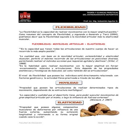 La Flexibilidad (SEBASTIAN AGUILAR GAJARDO)
