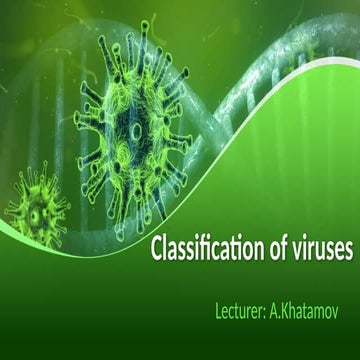 Animal viruses | PPTX