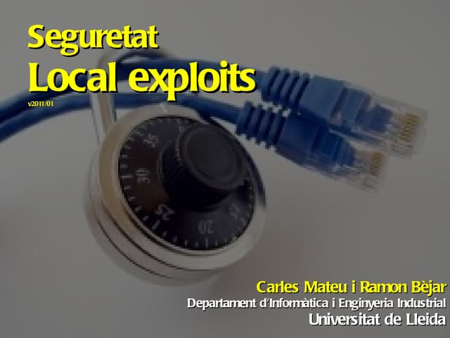 Local Exploits