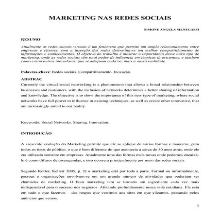 3   marketing nas redes sociais