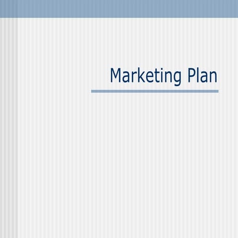 Marketing Plan