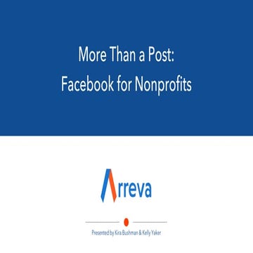 Thinking Outside the Post: 3 New Ways to Use Facebook to Reach Donors
