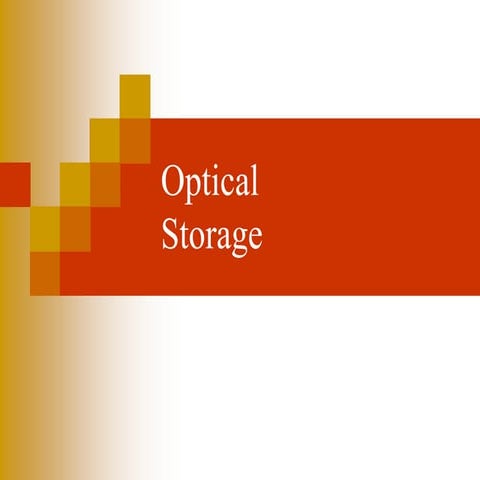 3. optical storage