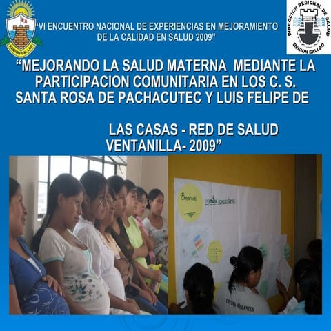 3. Participacion Comunitaria En La Salud Materna Cs Santa Rosa Callao
