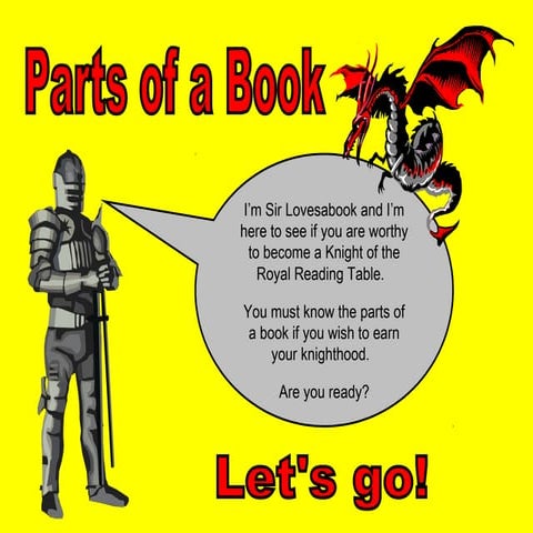 Parts of a Book--Knight Story