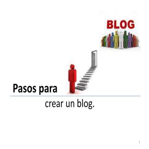 Pasos Para Crear Un Blog