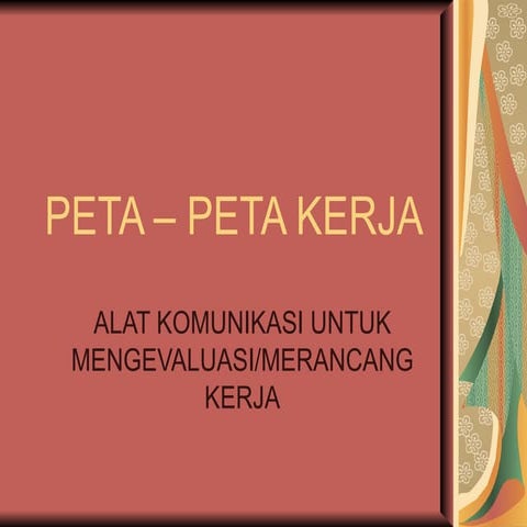 3. peta kerja simbol asme