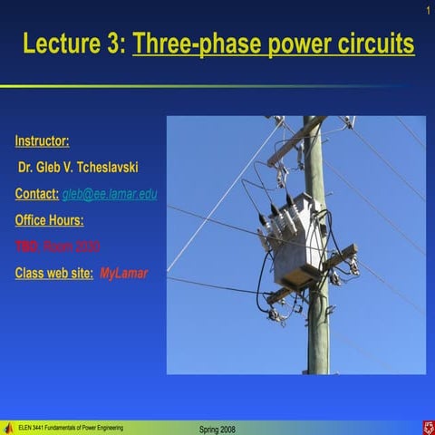 Power Point Presentation for Electrical Engineering 3-phase.ppt