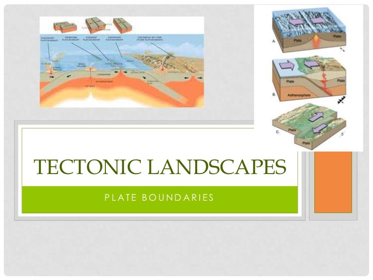 3. plate boundaries