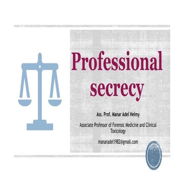 confidentiality in the workplace | PPTX