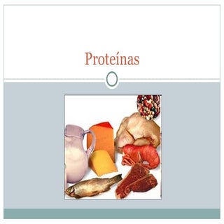 Proteínas   