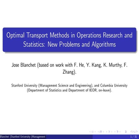 Program on Quasi-Monte Carlo and High-Dimensional Sampling Methods for Applie...