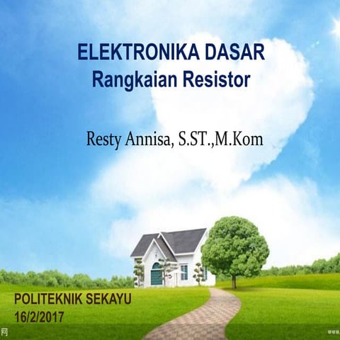 rangkaian resistor by Resty Annisa