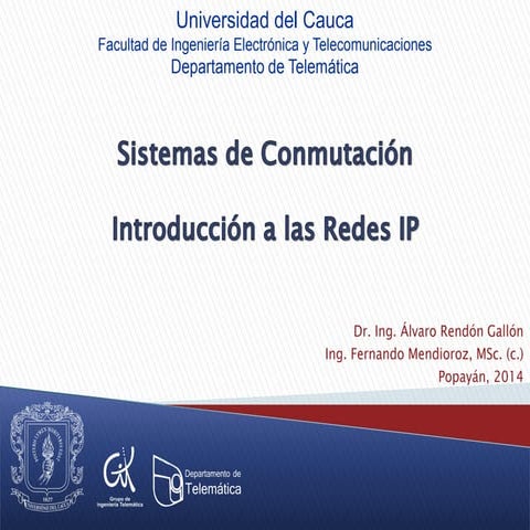 Introducción a Redes IP