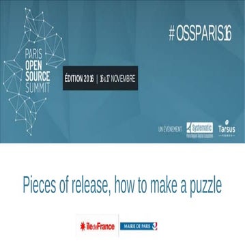 Pieces of release, how to make a puzzle - LibreOffice