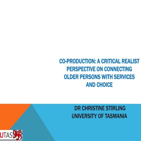 3 stirling co production and critical realism