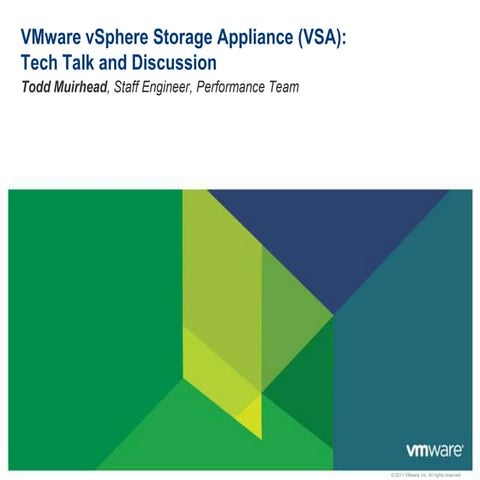 Todd Muirhead (@virtualTodd) - VMware vSA