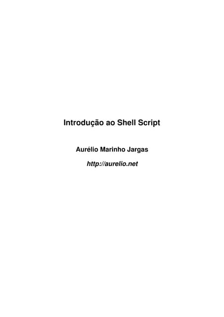 Tutorial Shell Script