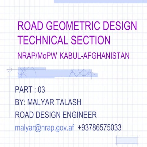 3 vertical alignment of road by Malyar Talash