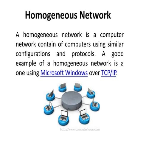 Homogeneous & Homogeneous & Issues Involve in a Heterogeneous Network: