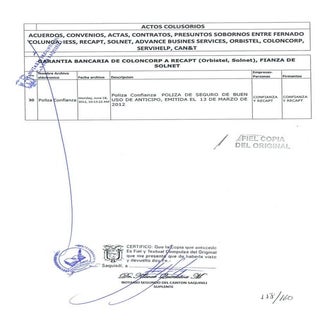 30. poliza confianza