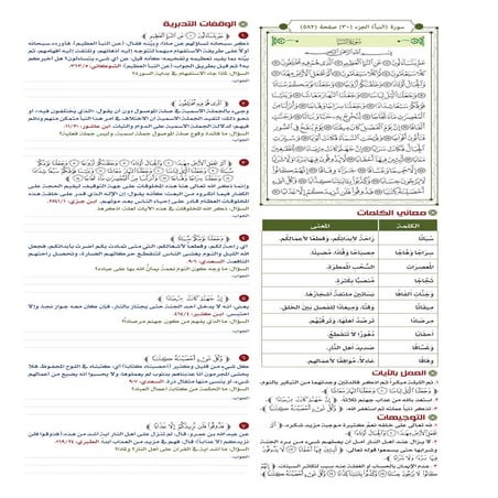  القرآن تدبر وعمل - الجزء الثلاثون 