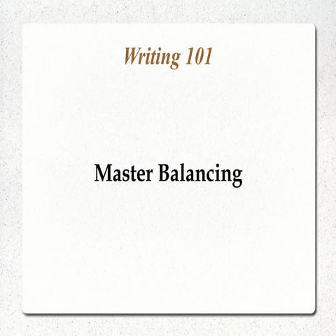 Languagelab 30.3 - Master Balancing 