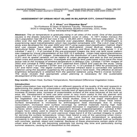 30. z. t. khan and dipankar bera