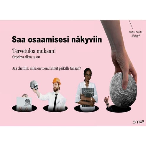 Saa osaamisesi näkyviin -esitysmateriaali 30.8.21