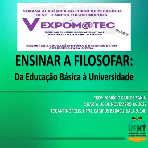 EnsinarAFilosofarDaEdBasicaÀUniversidade.pptx