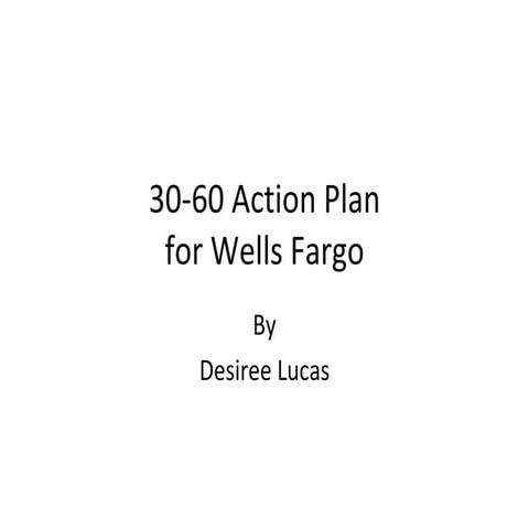 30 60 action plan