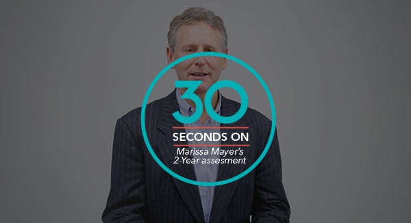 30 Seconds On Marissa Mayer's First...