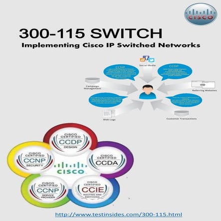 Cisco 300-115 SWITCH VCE Braindumps | PDF