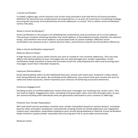 email verification,                    .