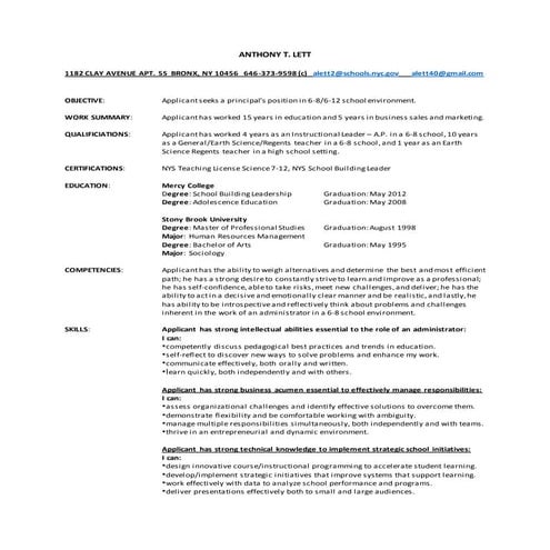 Resume 2016 | DOCX