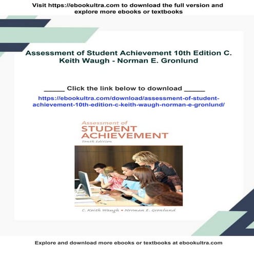 (eBook PDF) Assessment in Special and Inclusive Education 13th Edition ...