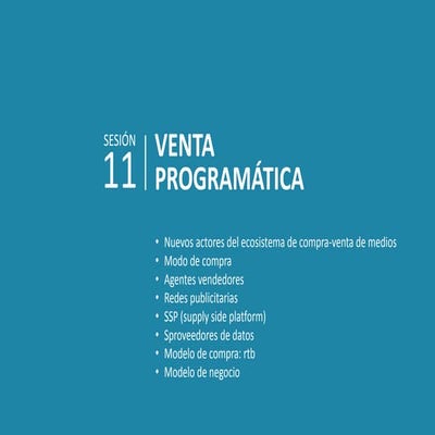 Venta programática